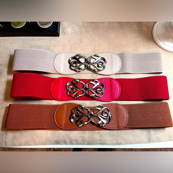 Accessories - Set of 3 waist belts sz.L/XL